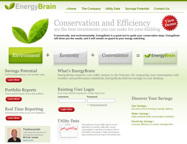EnergyBrain is a great tool to guide your conservation steps